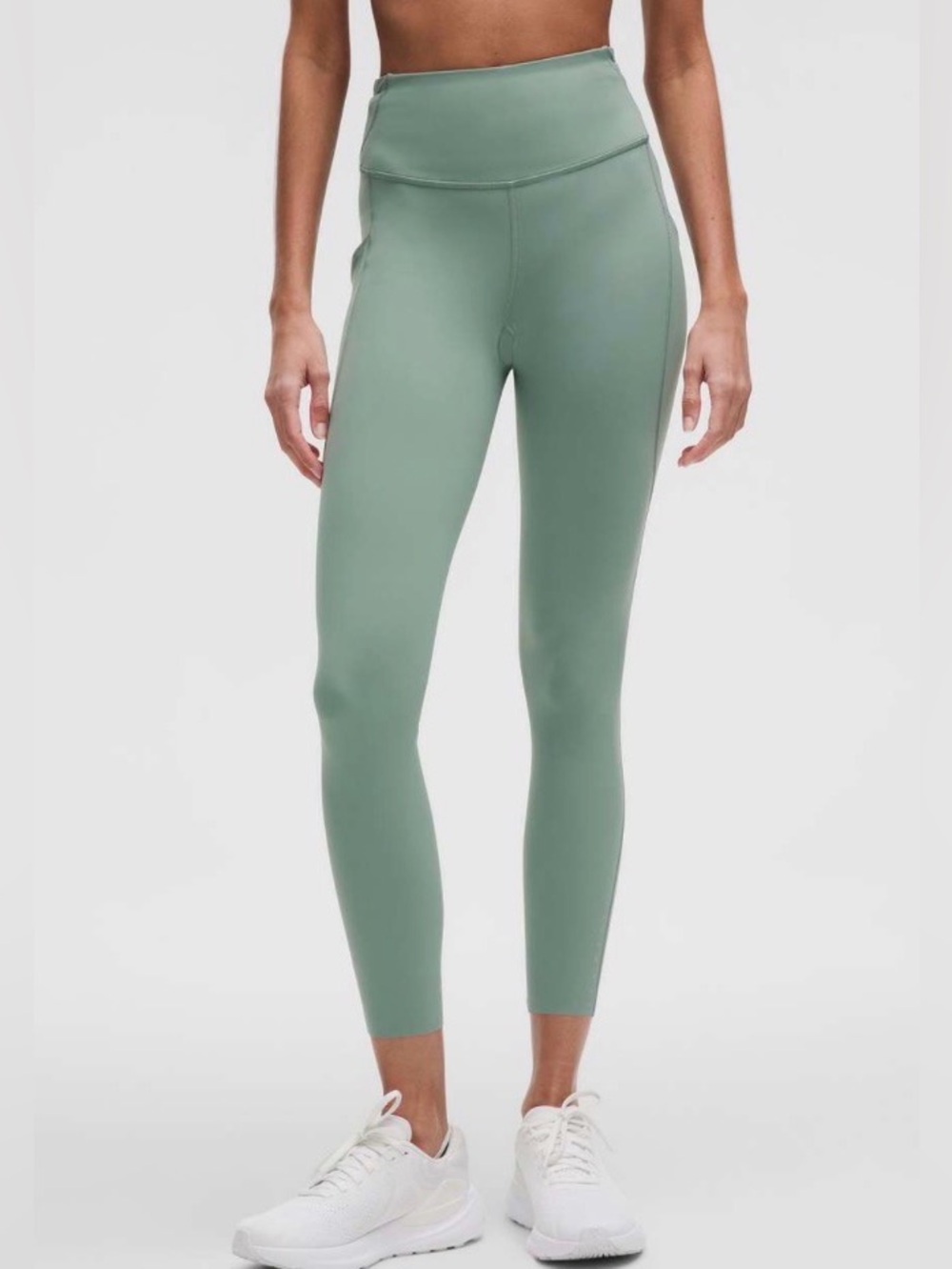 lululemon athletica crater blue fast and free leggings 25 in